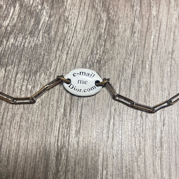 SOLD Vintage“Email me at Dior.com”double sided bracelet - Picture 6 of 10